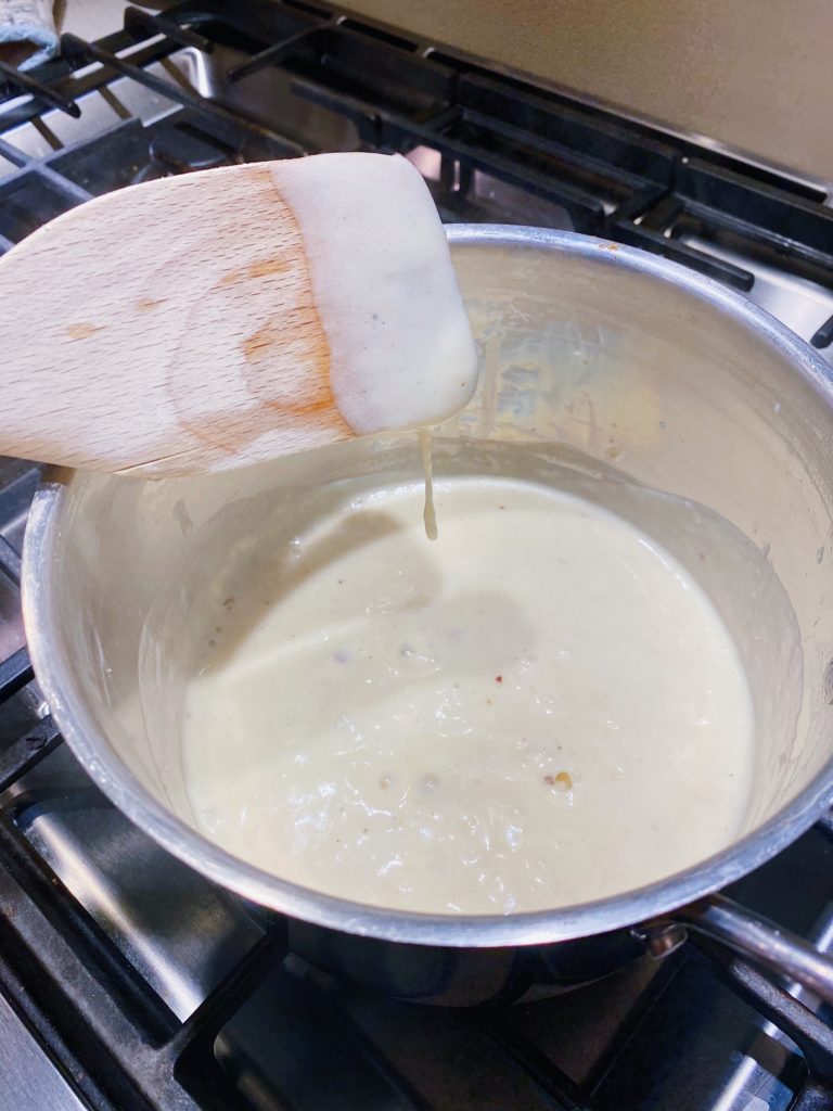 cheesy cauliflower bites cheese sauce