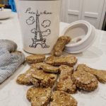 peanut butter pumpkin dog treats oats cinnamon