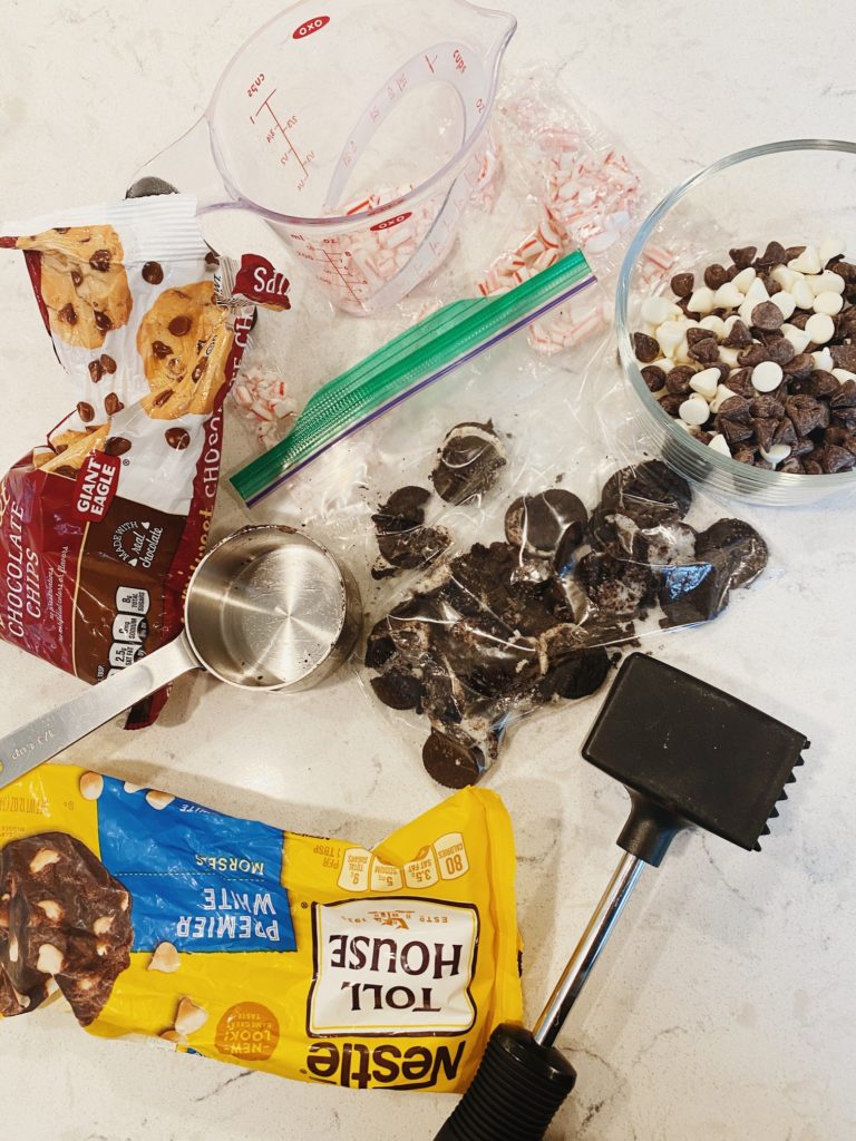 mix ins for peppermint oreo swirl cookies