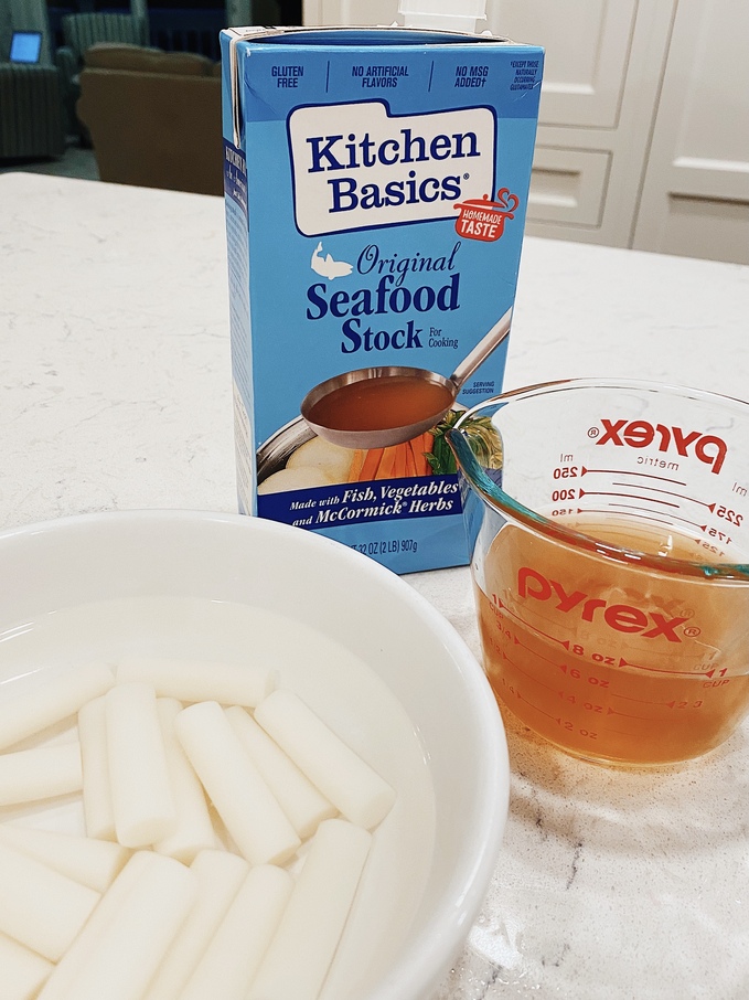 soup ingredients rabokki recipe